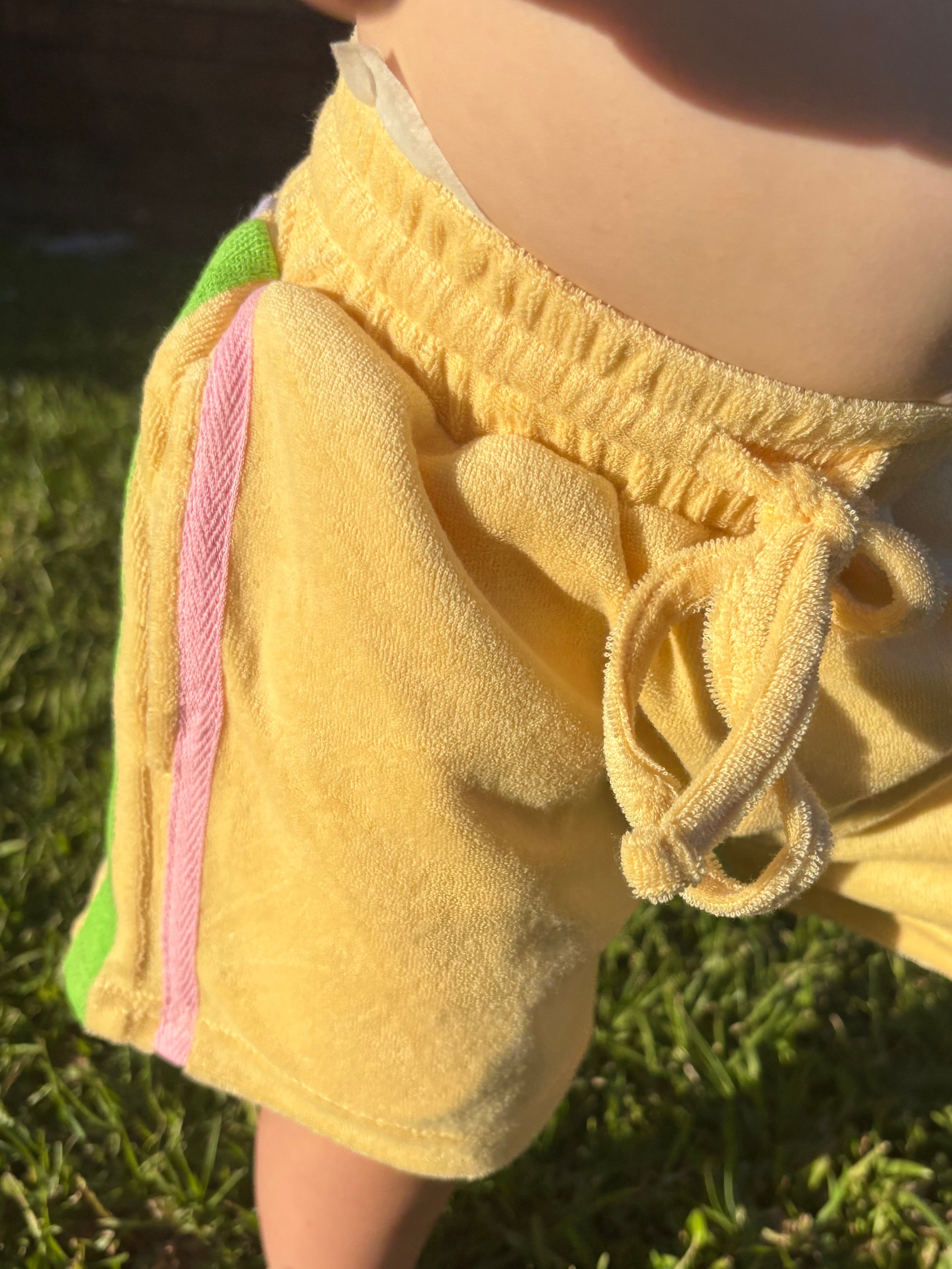 Pastel Skies Terry Shorts