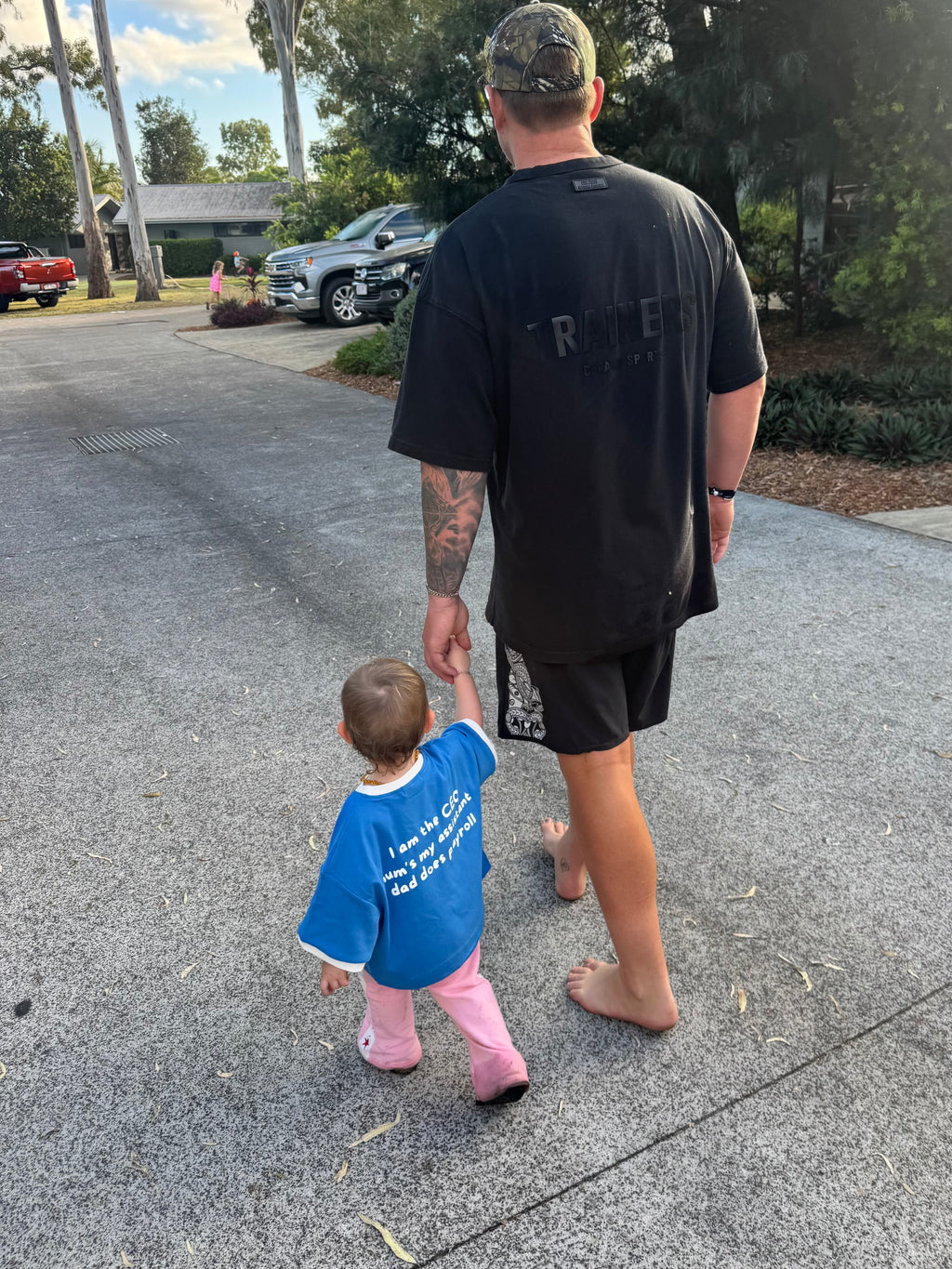 CEO | Oversized Tee in Daydream Blue