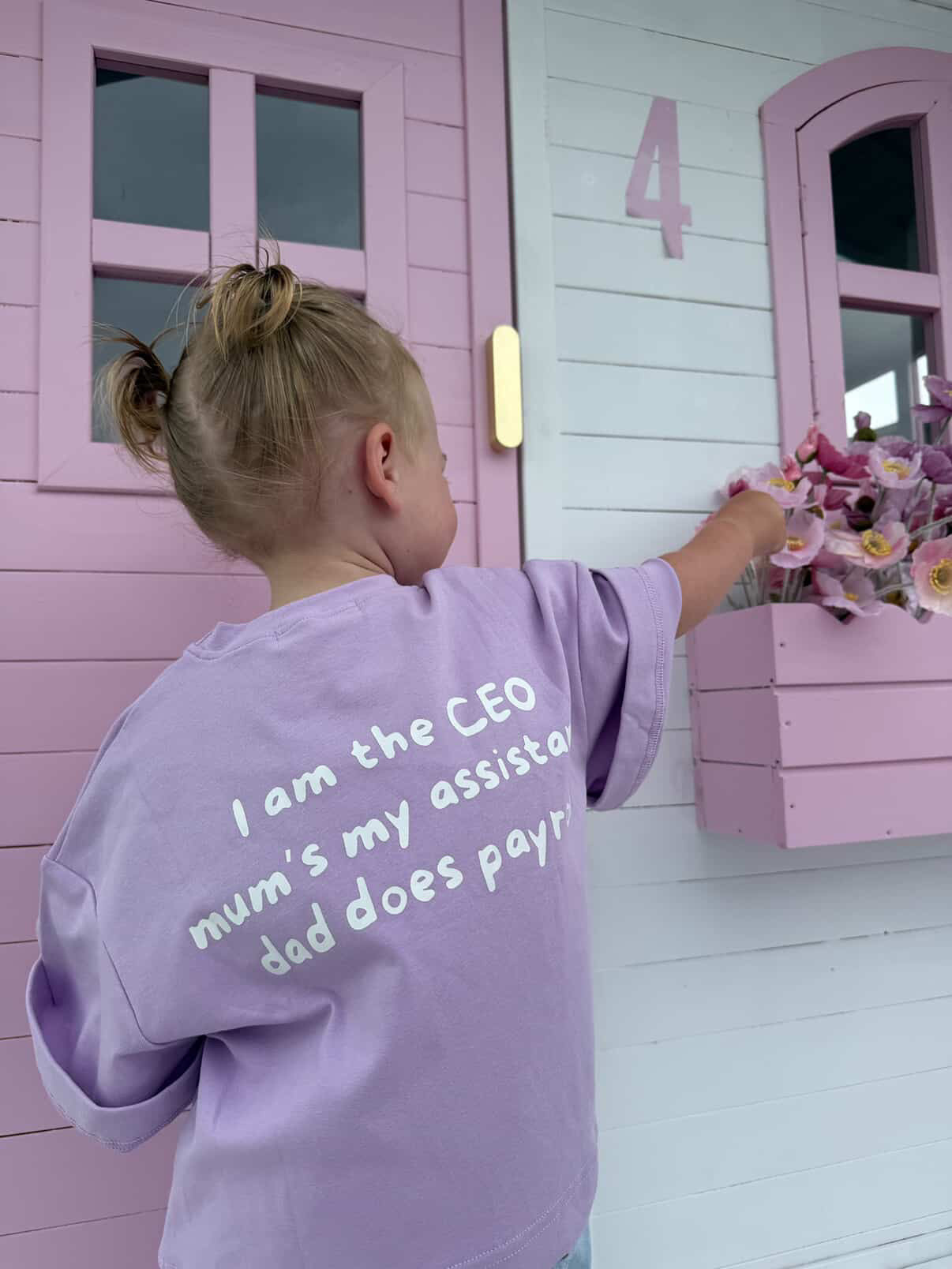 CEO | Oversized Tee in Lilac