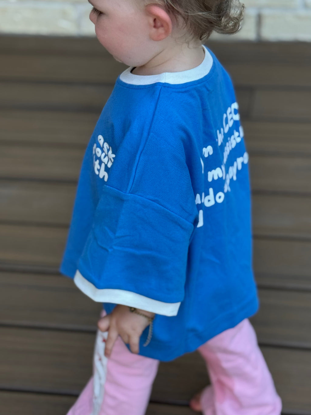 CEO | Oversized Tee in Daydream Blue