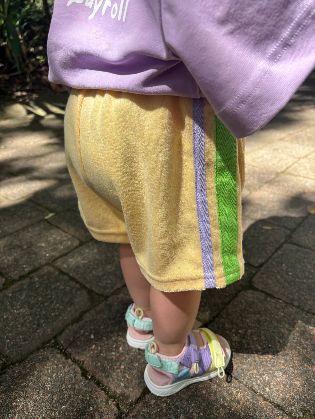 Pastel Skies Terry Shorts