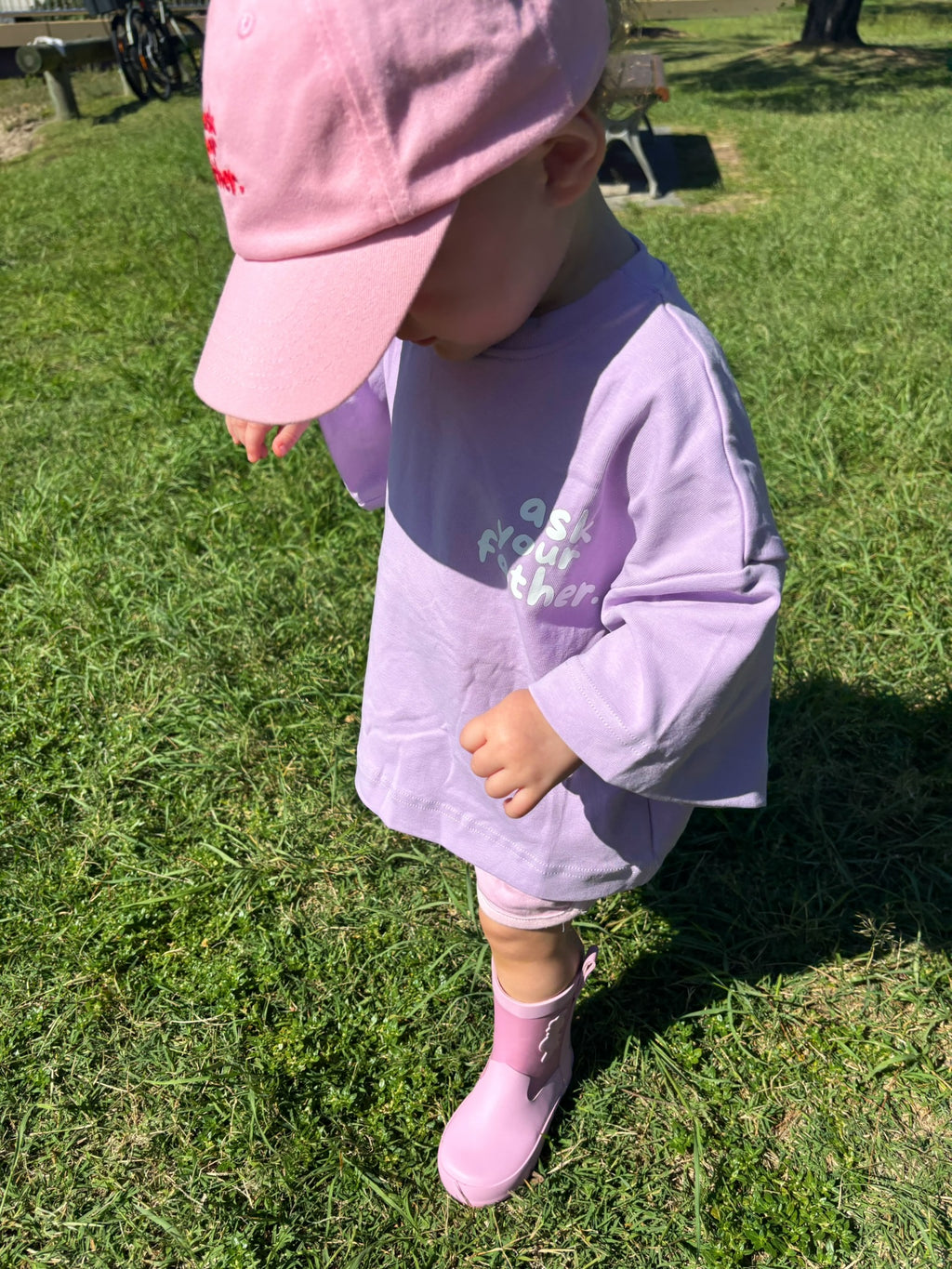 CEO | Oversized Tee in Lilac