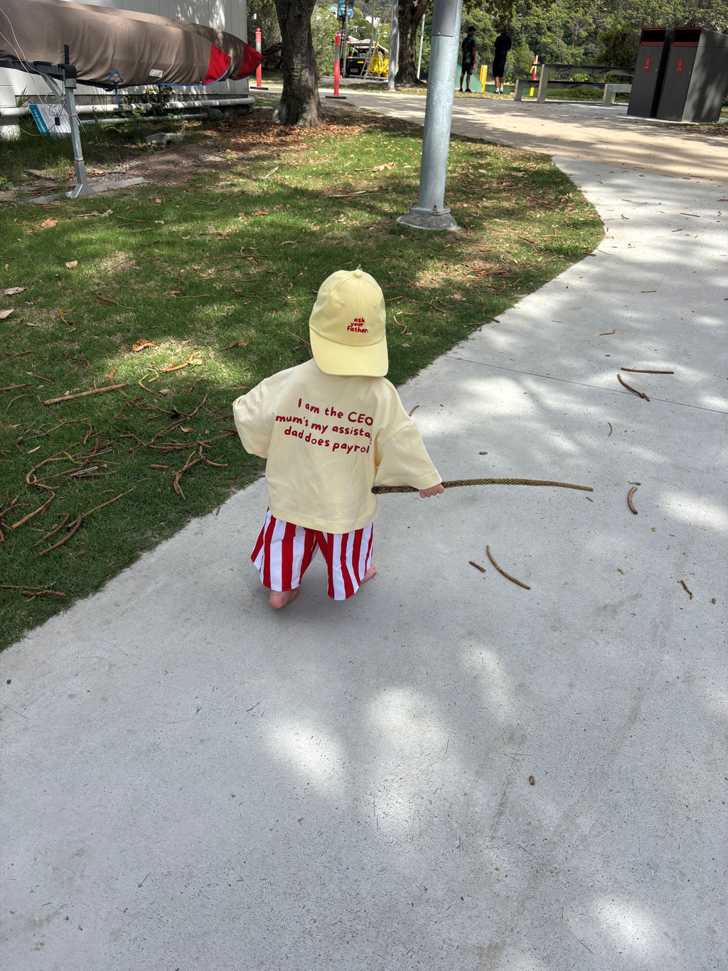 CEO | Oversized Tee in Butter