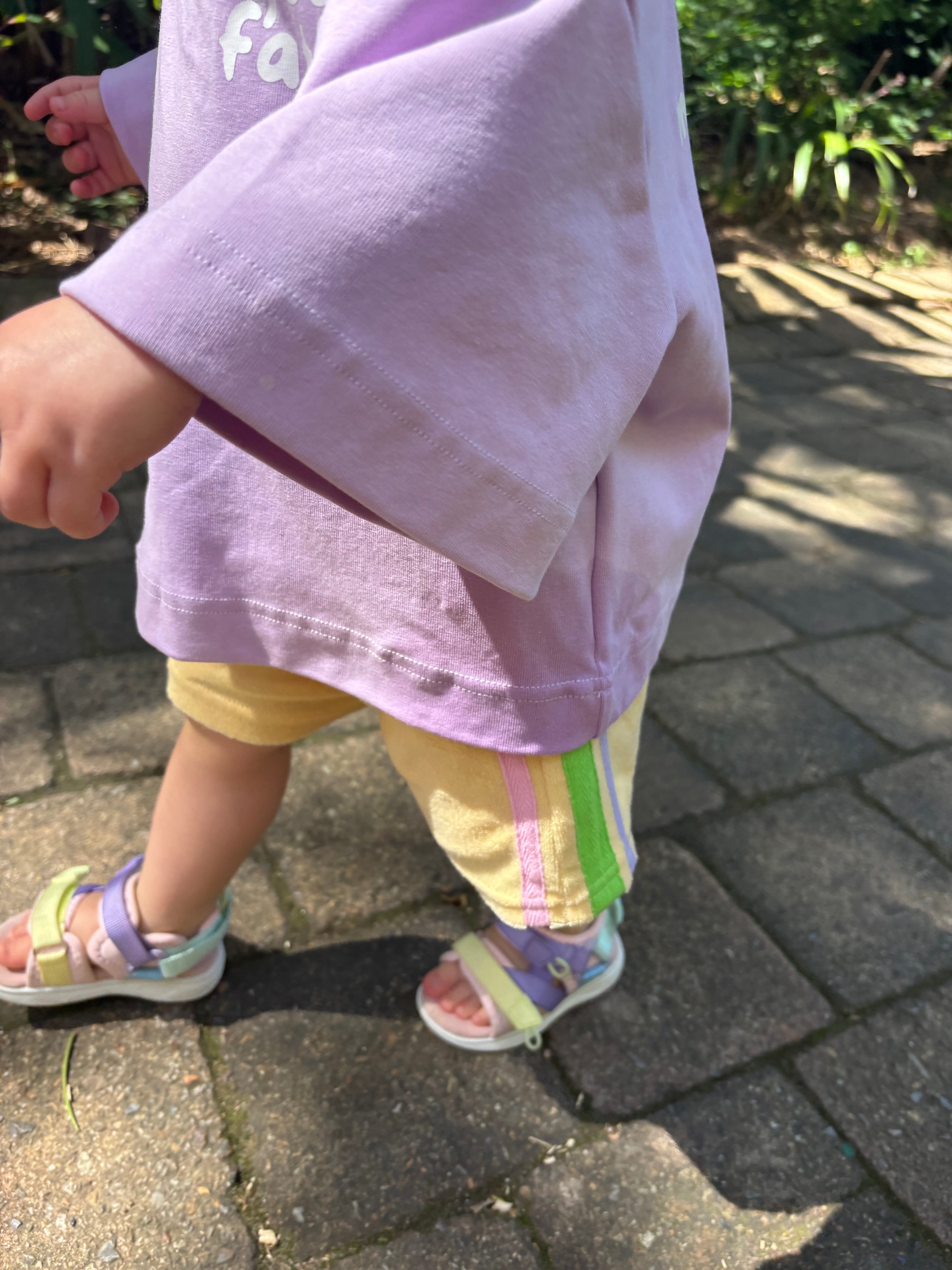 Pastel Skies Terry Shorts