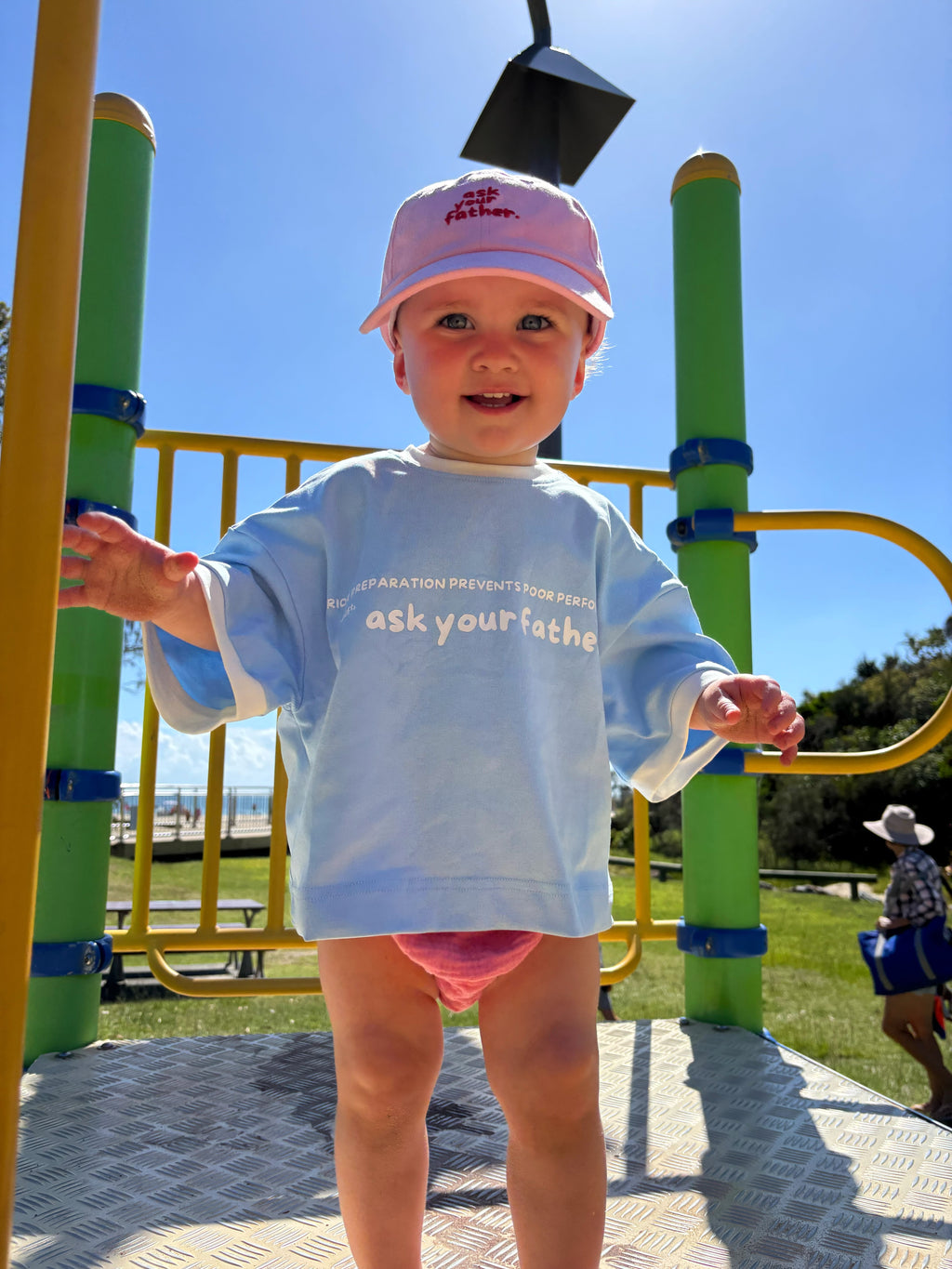 5 P’s | Oversized Tee Cloud Blue