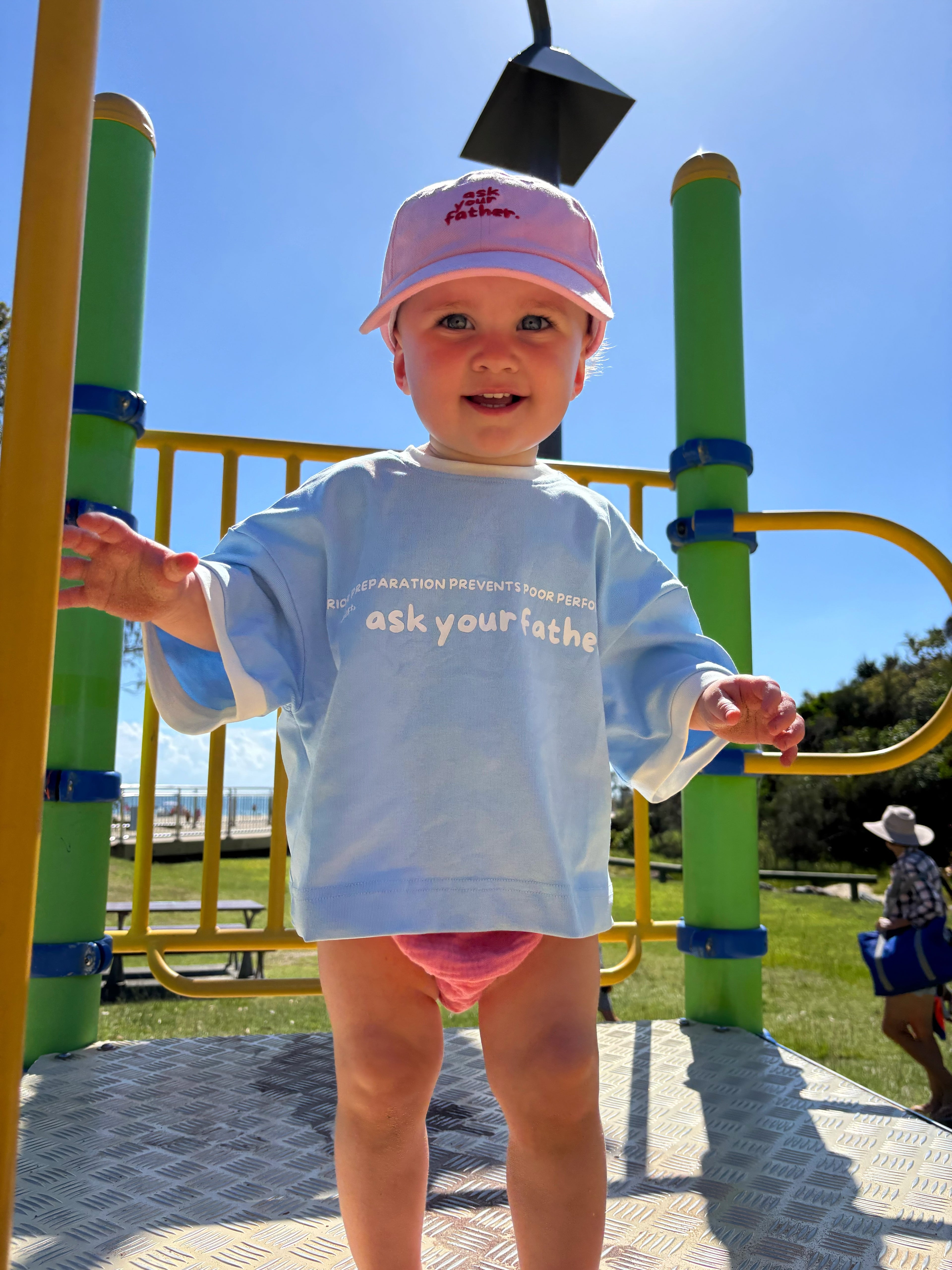 5 P’s | Oversized Tee Cloud Blue