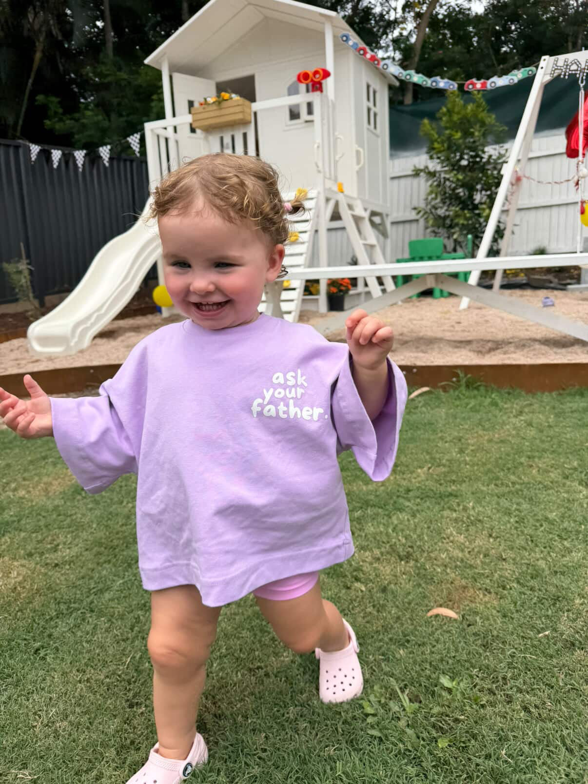 CEO | Oversized Tee in Lilac